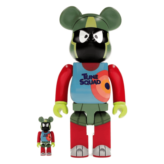 Bearbrick Space Jam: A New Legacy Marvin the Martian 100% & 400% Set by Bearbrick in Clothing Accessories. Available at KershKicks for £125.00. A must-have for fans of Bearbrick looking to elevate their style with this Accessories.