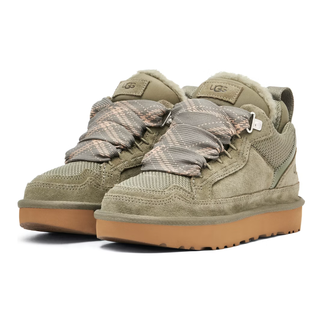 UGG LOWMEL MOSS GREEN WOMENS by UGG in Shoes. Available at KershKicks for £275.00. A must-have for fans of UGG looking to elevate their style with this Shoes.