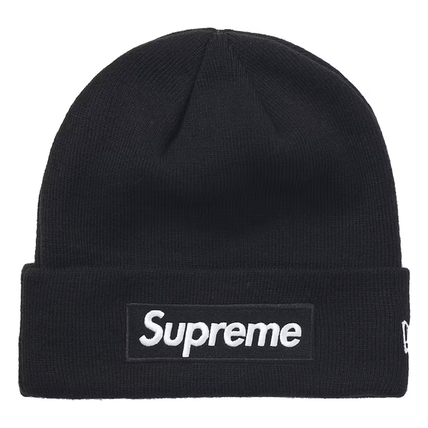 Supreme New Era Box Logo Beanie (FW21) Black | Supreme 