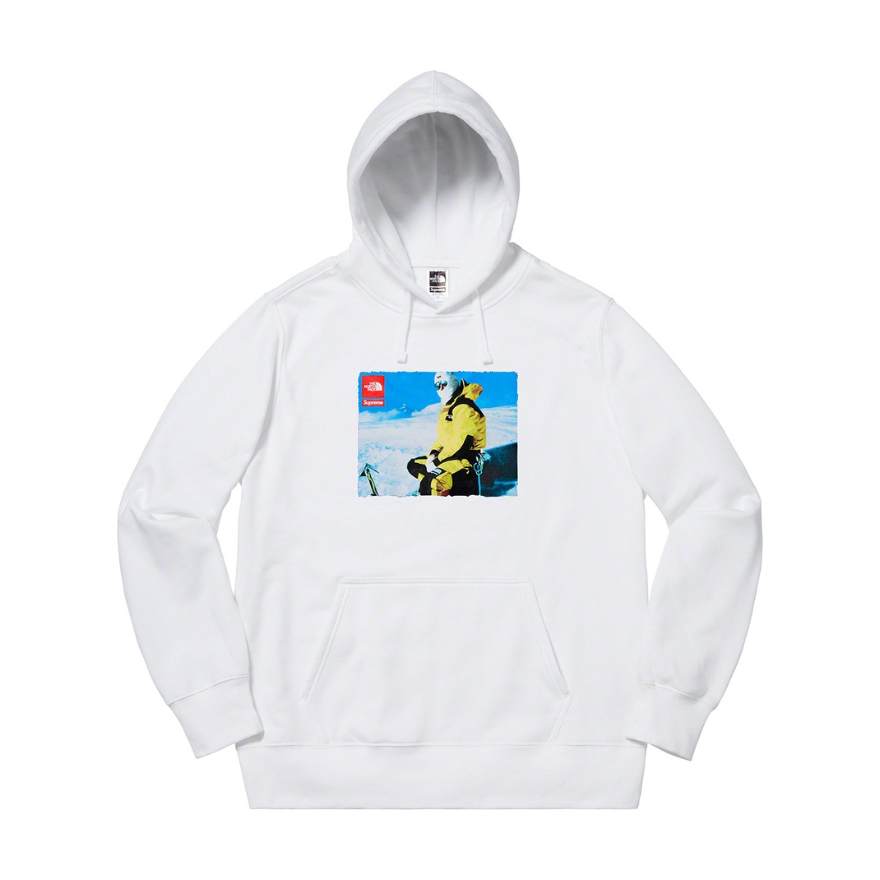 Supreme The North Face Photo Hooded Sweatshirt White