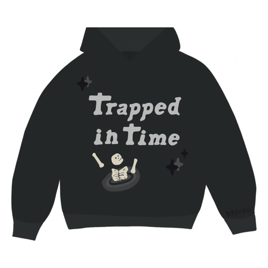 Broken Planet Trapped in Time Tracksuit Soot Black by Broken Planet Market in . Available at KershKicks for £325.00. A must-have for fans of Broken Planet Market looking to elevate their style with this Hoodie.