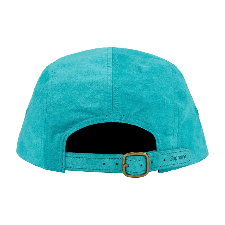 Supreme Suede Camp Cap (SS17) Turquoise