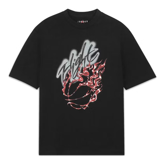 Travis Scott x Jordan Flight Graphic T-Shirt Black by Travis Scott in . Available at KershKicks for £85.00. A must-have for fans of Travis Scott looking to elevate their style with this T-Shirt.