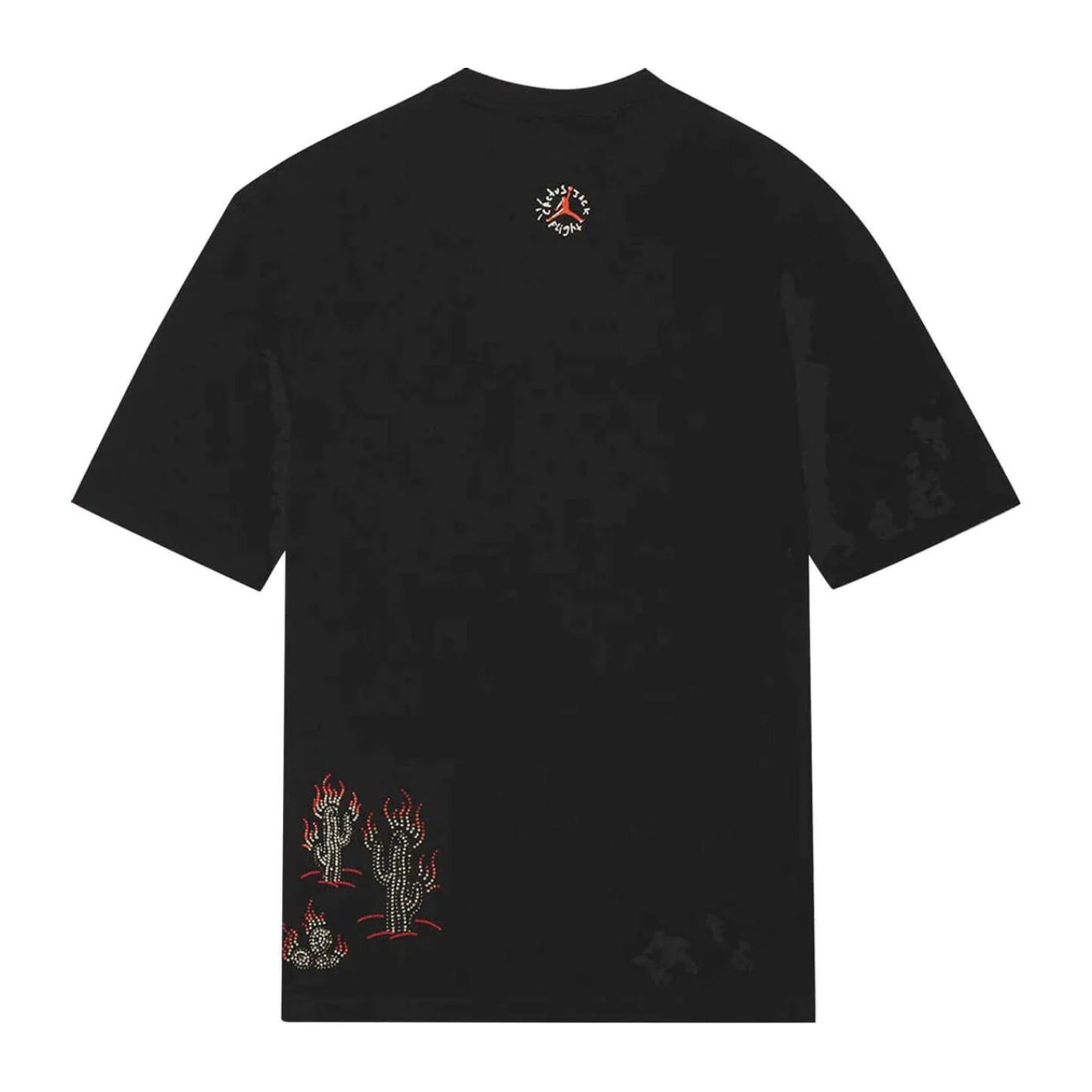 Travis Scott x Jordan Flight Graphic T-Shirt Black by Travis Scott in . Available at KershKicks for £85.00. A must-have for fans of Travis Scott looking to elevate their style with this T-Shirt.