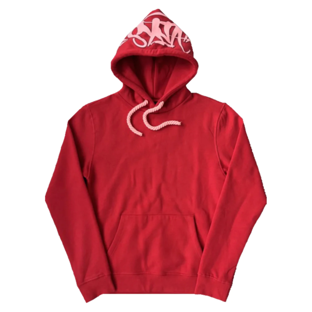 Syna World Logo Tracksuit Red by SYNA in Clothing. Available at KershKicks for £250.00. A must-have for fans of SYNA looking to elevate their style with this Tracksuit.