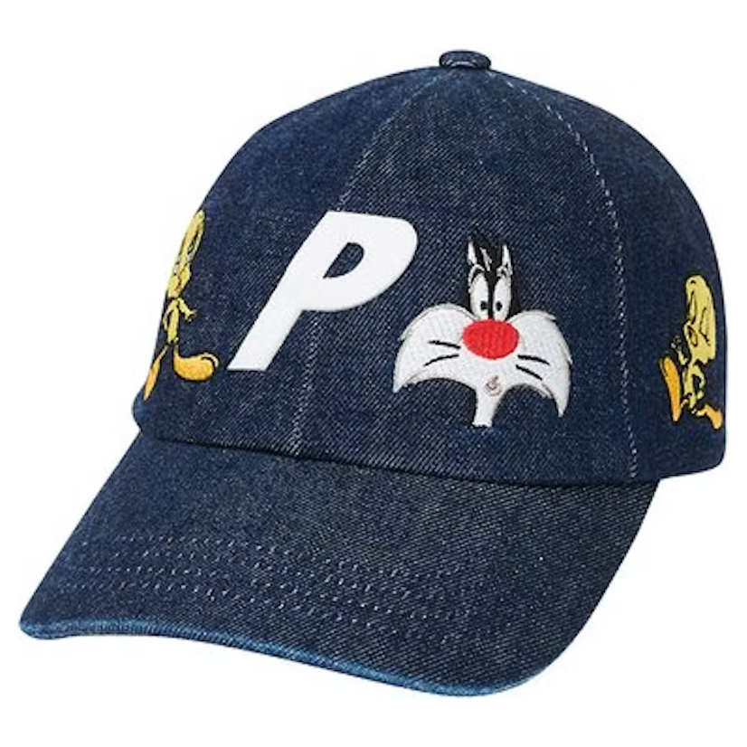 Palace Tweety-P 6-Panel Denim Cap by Palace from £56.99