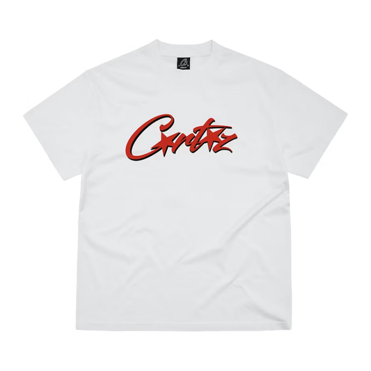 Corteiz OG Allstarz Tee White/Red by Corteiz in Clothing. Available at KershKicks for £85.00. A must-have for fans of Corteiz looking to elevate their style with this T-Shirt.