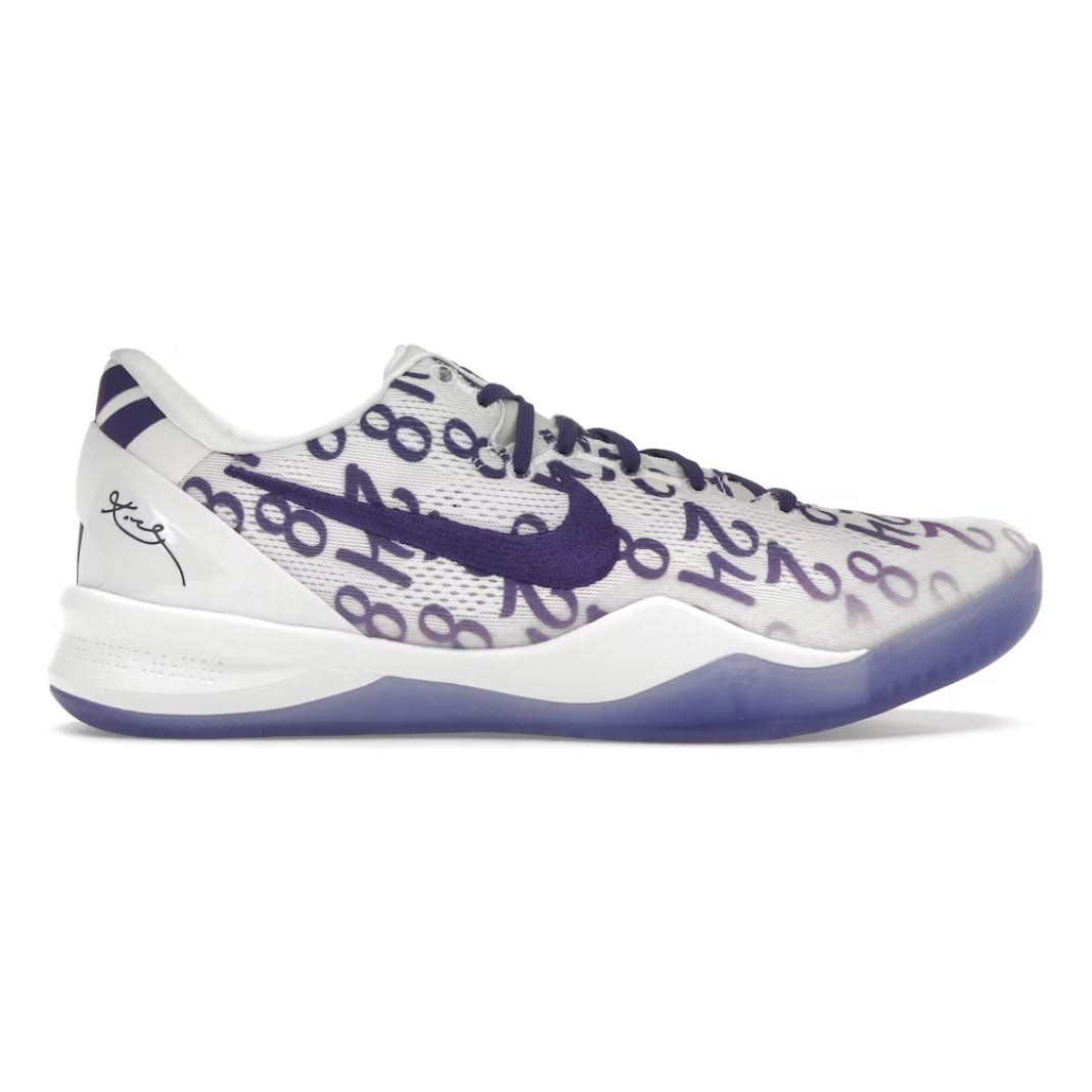 Nike Kobe 8 Protro Court Purple by Nike in Shoes. Available at KershKicks for £275.00. A must-have for fans of Nike looking to elevate their style with this Shoes.