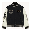 Broken Planet Varsity Jacket Black/White