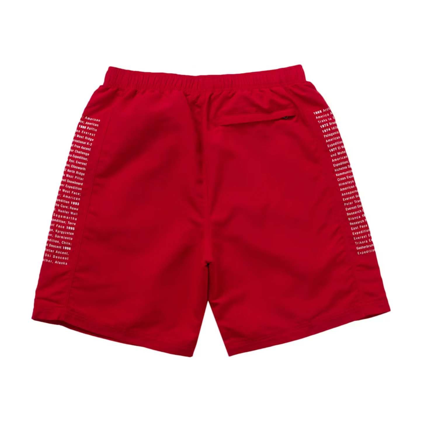 Supreme The North Face Nylon Short Red | Supreme | KershKicks