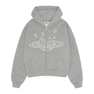 Broken Planet Zip Up Hoodie Heather Grey Broken Planet Market KershKicks