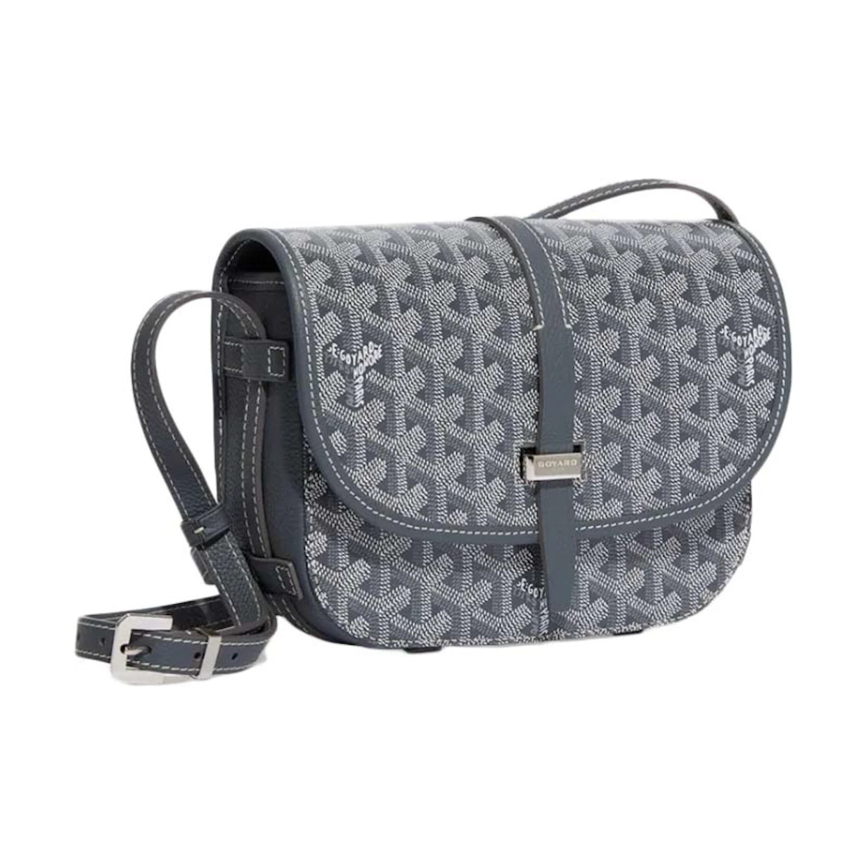 Goyard - Belvedere PM Grey by Goyard in Handbags, Wallets & Cases. Available at KershKicks for £2500.00. A must-have for fans of Goyard looking to elevate their style with this Bag.