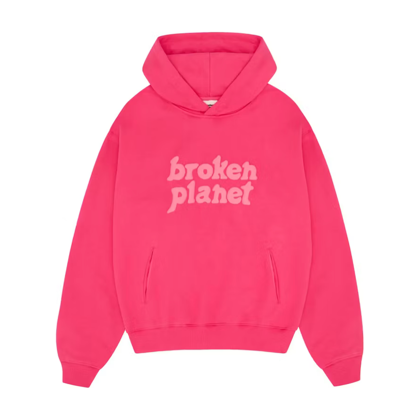 Broken Planet Market Fuchsia Pink Hoodie by Broken Planet Market from £167.00