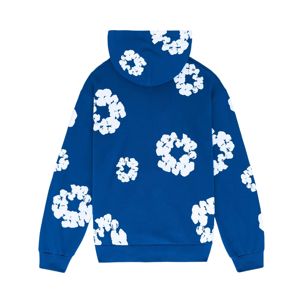 Denim Tears The Cotton Wreath Sweatshirt Royal Blue by Denim Tears in Uncategorized. Available at KershKicks for £350.00. A must-have for fans of Denim Tears looking to elevate their style with this Hoodie.