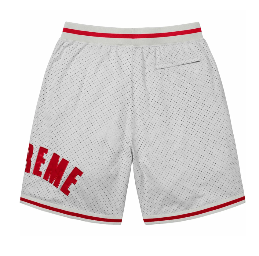 SUPREME ULTRASUEDE MESH SHORT GREY by Supreme in Shorts. Available at KershKicks for £200.00. A must-have for fans of Supreme looking to elevate their style with this Shorts.