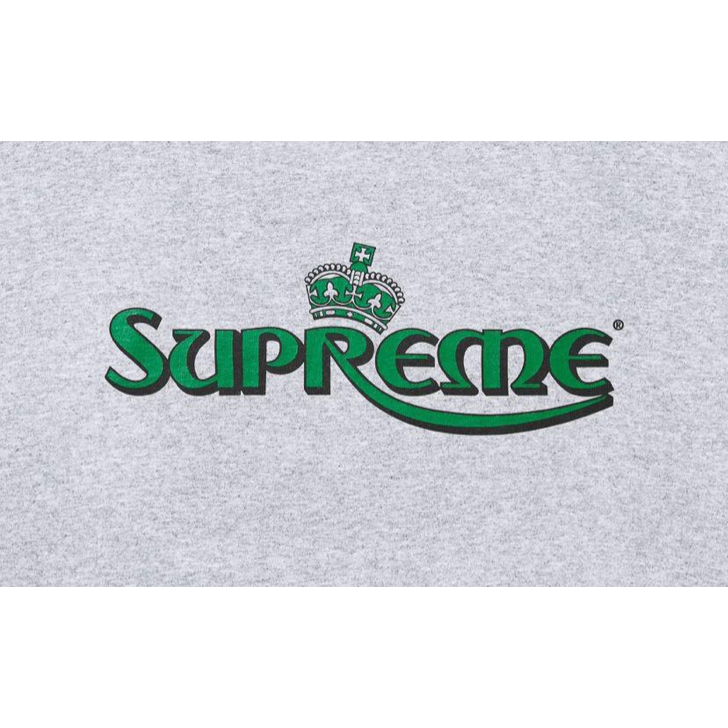 Supreme Crown Tee Heather Grey