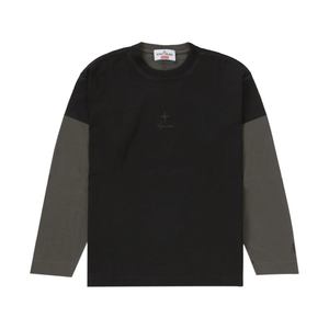 Supreme Stone Island L/S Top Black