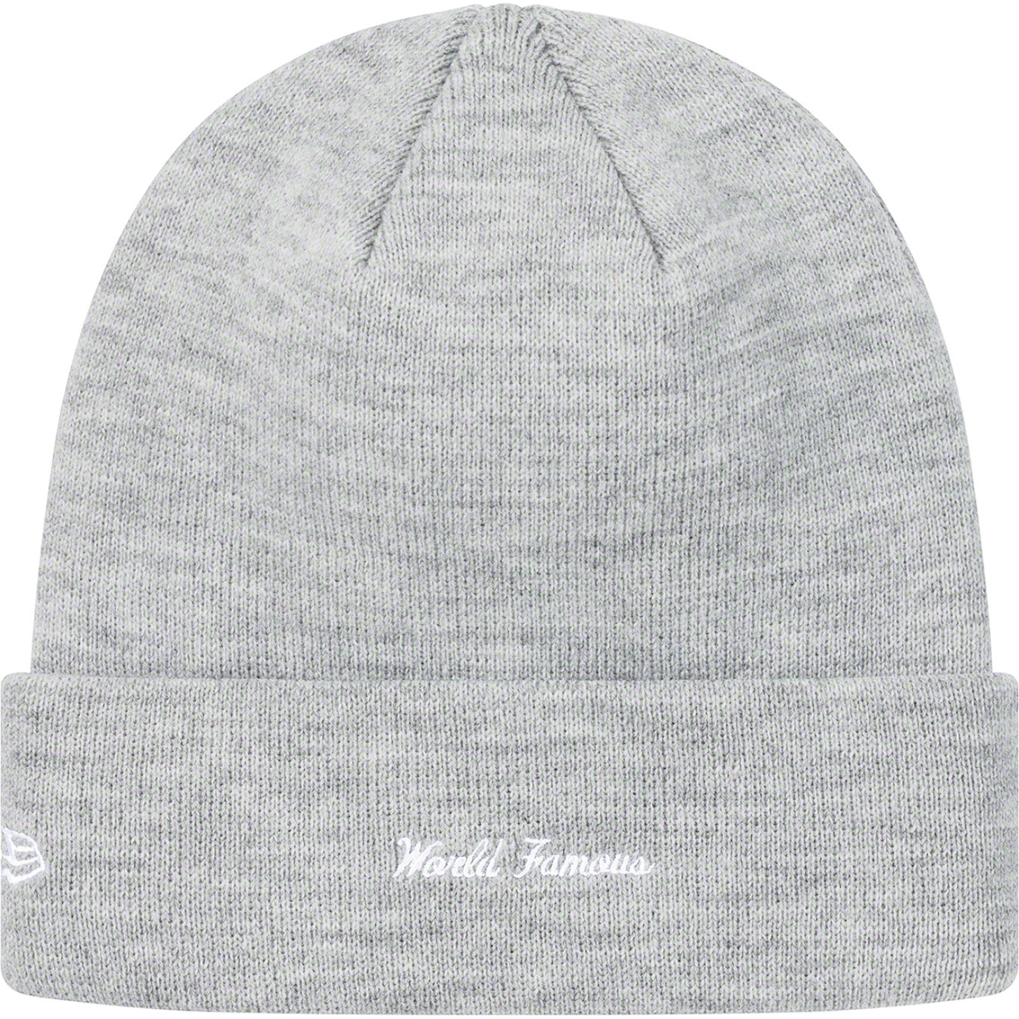 Supreme New Era Bandana Box Logo Beanie (FW19) - Heather Grey by Supreme in Hats. Available at KershKicks for £150.00. A must-have for fans of Supreme looking to elevate their style with this Hats.