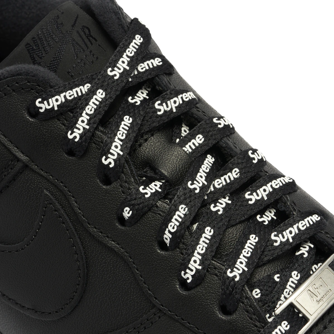 Nike Air Force 1 Low Supreme Black Nike KershKicks