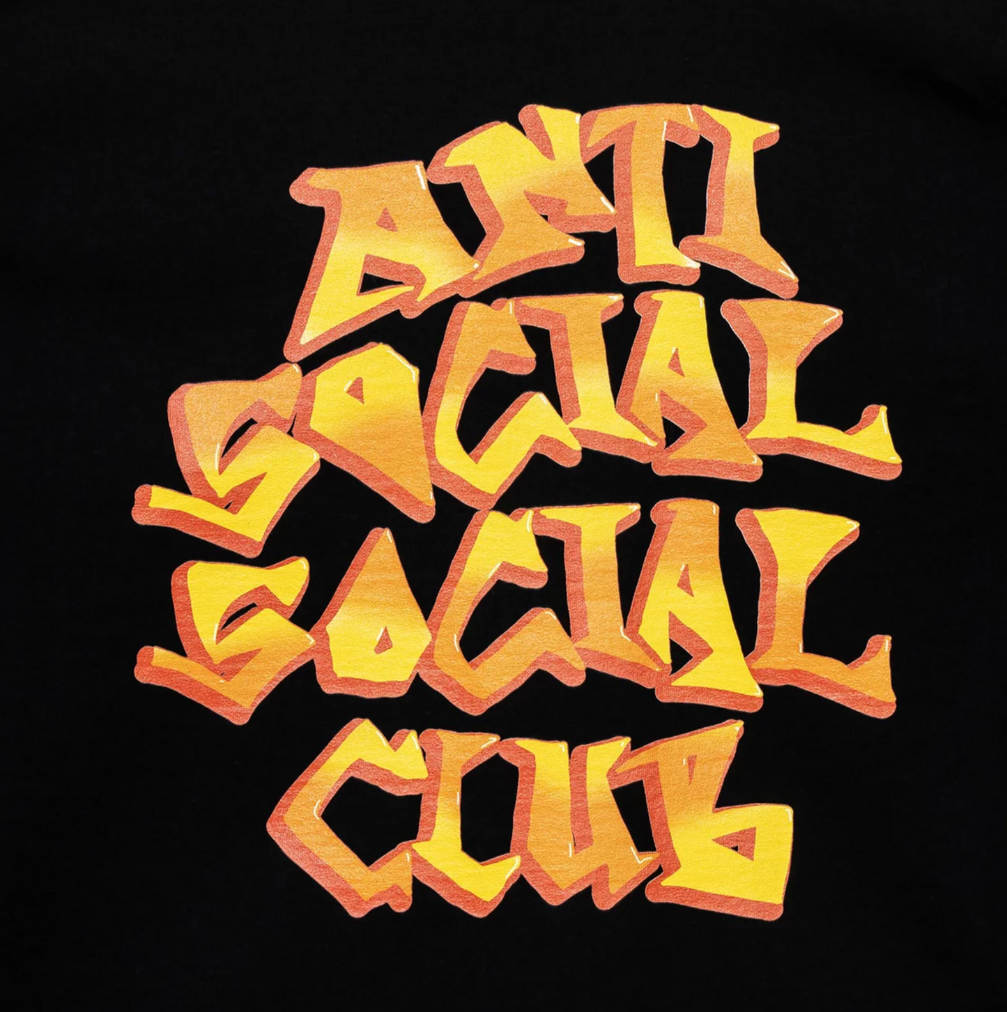 Anti Social Social Club Low Brow Tee Black