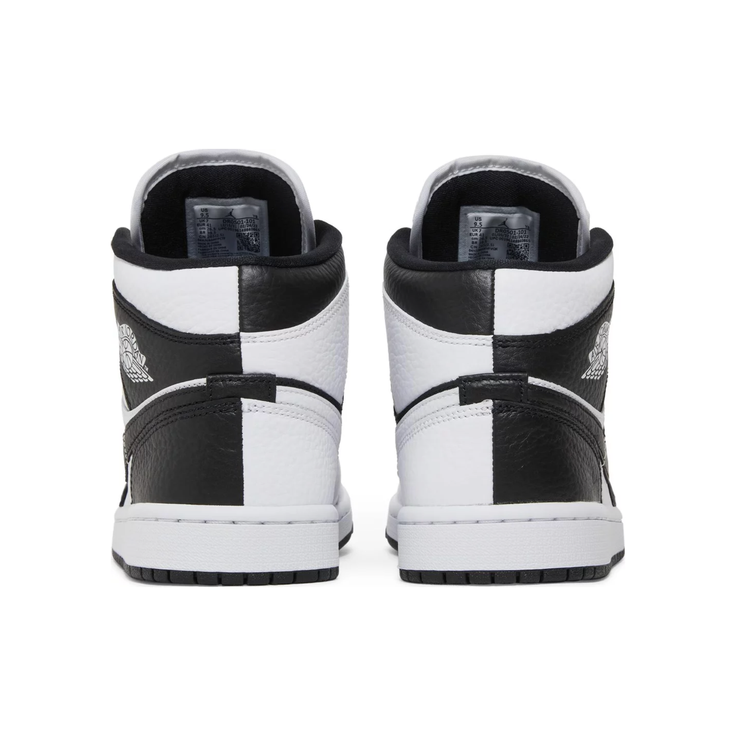 Jordan 1 Mid Split Black White (Women's) by Jordan's in Shoes. Available at KershKicks for £125.00. A must-have for fans of Jordan's looking to elevate their style with this Shoes.