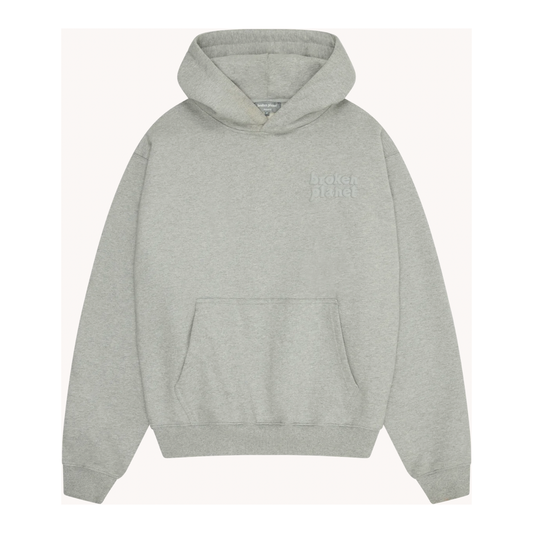 Broken Planet Basics Hoodie Heather Grey by Broken Planet Market in Clothing. Available at KershKicks for £155.00. A must-have for fans of Broken Planet Market looking to elevate their style with this Hoodie.