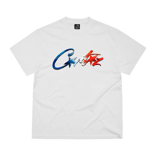 Corteiz Francais Allstarz Tee White by Corteiz in Uncategorized. Available at KershKicks for £76.99. A must-have for fans of Corteiz looking to elevate their style with this T-Shirt.