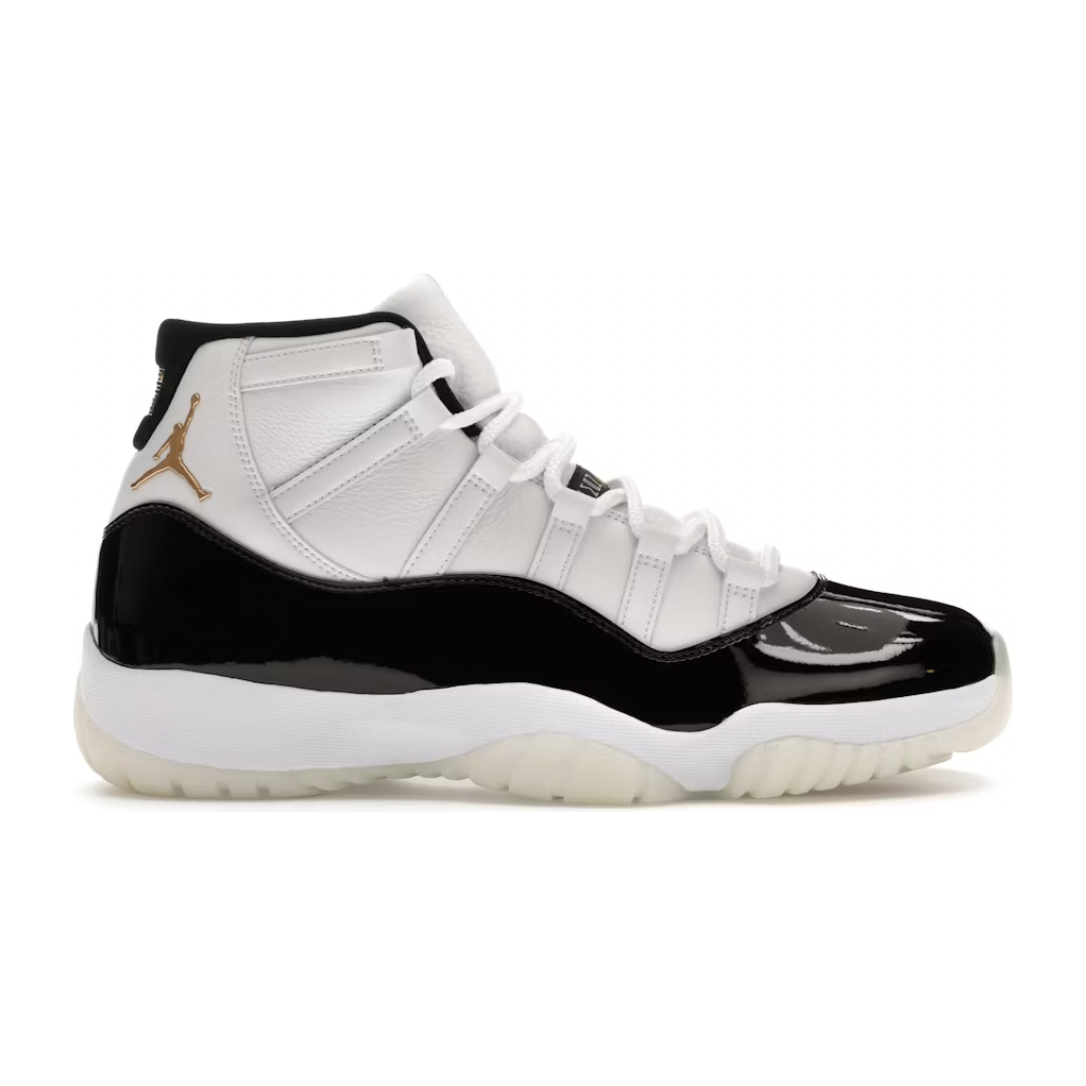 Jordan 11 Retro DMP Gratitude (2023) by Jordan's in Uncategorized. Available at KershKicks for £175.50. A must-have for fans of Jordan's looking to elevate their style with this Shoes.