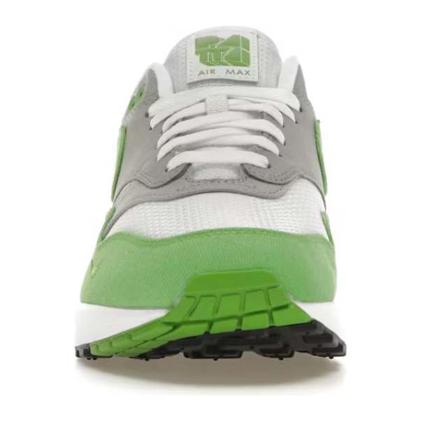 Nike Air Max 1 Patta 20th Anniversary Chlorophyll by Nike in Uncategorized. Available at KershKicks for £250.00. A must-have for fans of Nike looking to elevate their style with this Shoes.