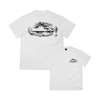 Corteiz Island Stencil Tee White