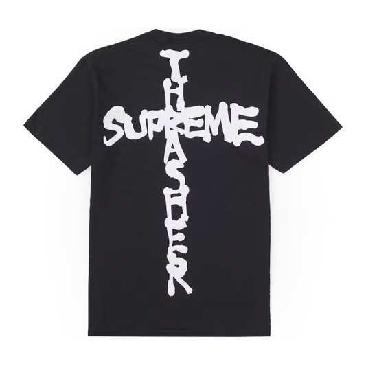 Supreme Thrasher Cross Tee Black