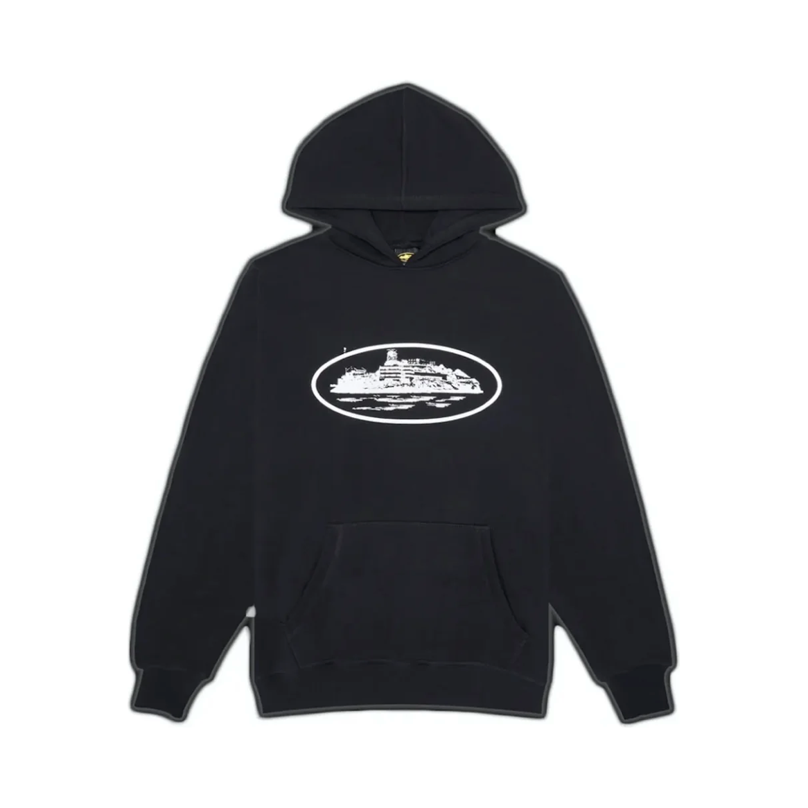 Corteiz Alcatraz Hoodie Black