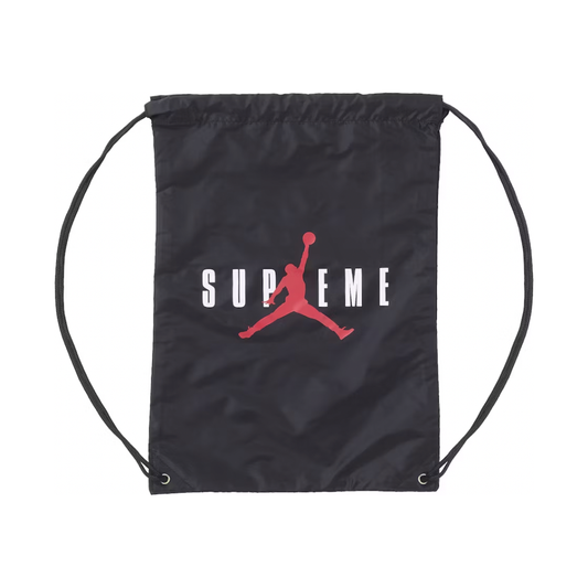 Supreme Jordan Drawstring Bag Black by Supreme in Uncategorized. Available at KershKicks for £50.00. A must-have for fans of Supreme looking to elevate their style with this Bag.