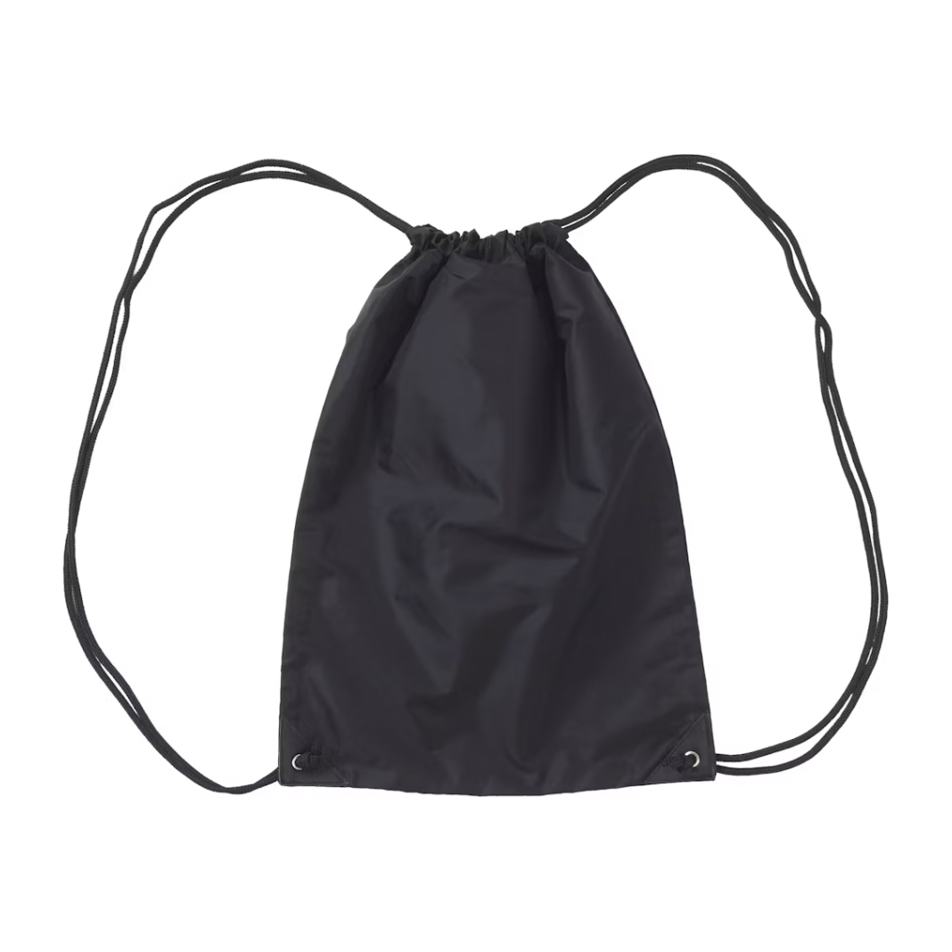 Supreme Jordan Drawstring Bag Black