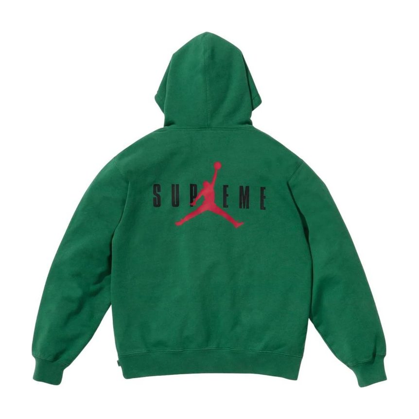 Supreme Jordan Hooded Sweatshirt (FW24) Green