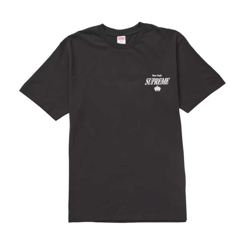 Supreme 4 Life Tee Black by Supreme in . Available at KershKicks for £95.00. A must-have for fans of Supreme looking to elevate their style with this T-Shirt.