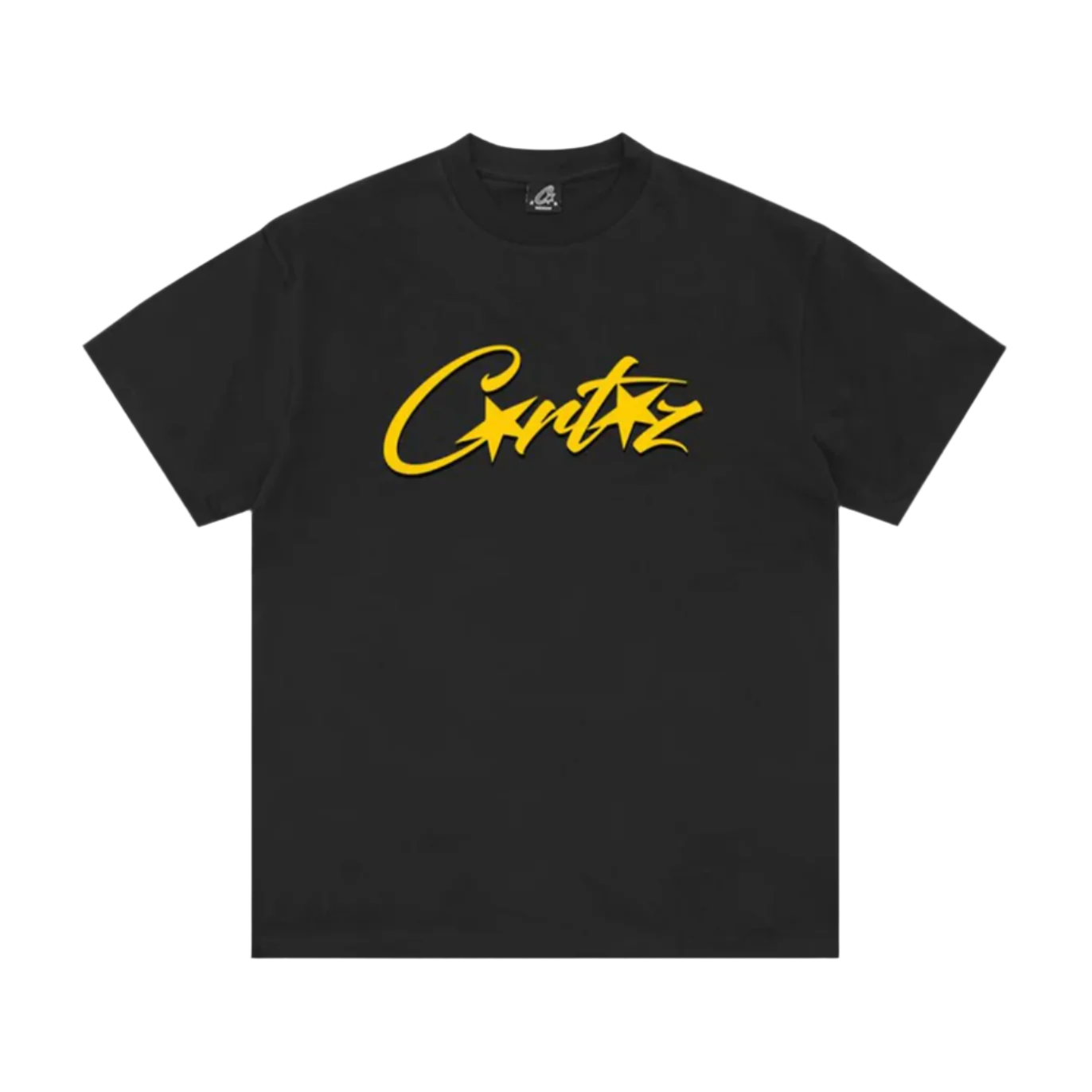 Corteiz OG Allstarz Tee Black & Yellow