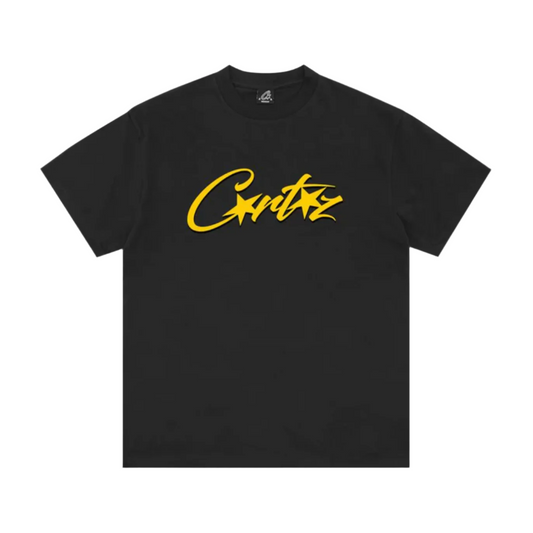 Corteiz OG Allstarz Tee Black & Yellow