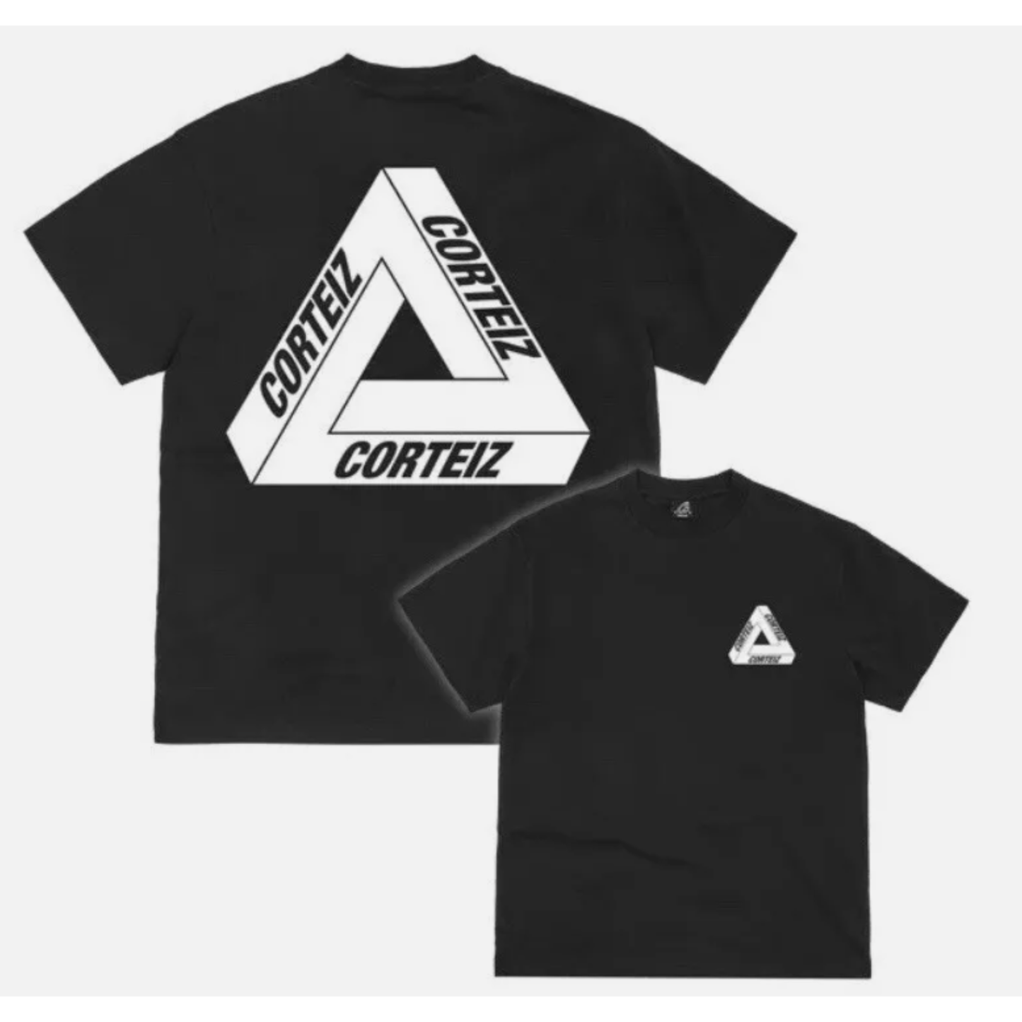 Corteiz Tri Ferg Tee Black