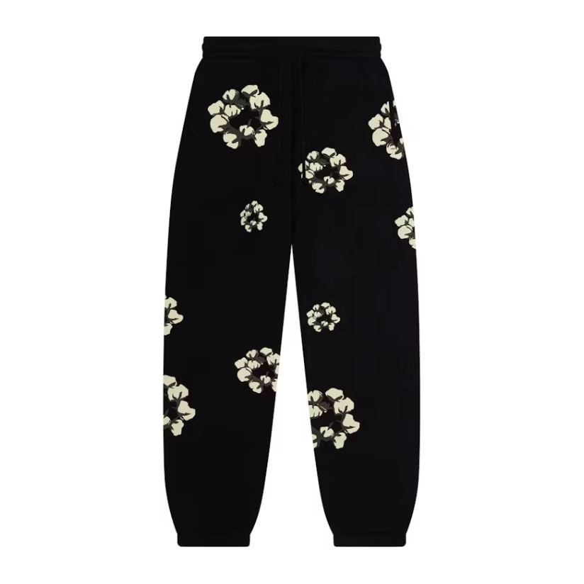 Denim Tears x CPFM Cactus Tears Wreath Sweatpants Black