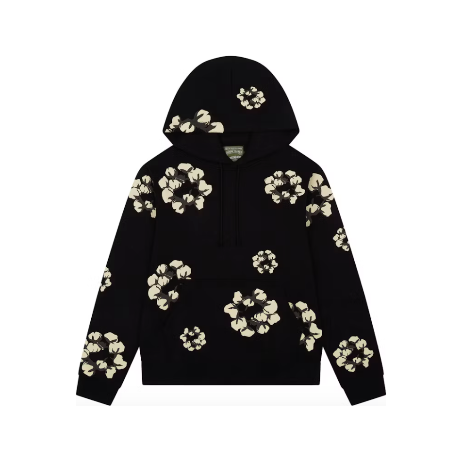 Denim Tears x CPFM Cactus Tears Wreath Hoodie Black