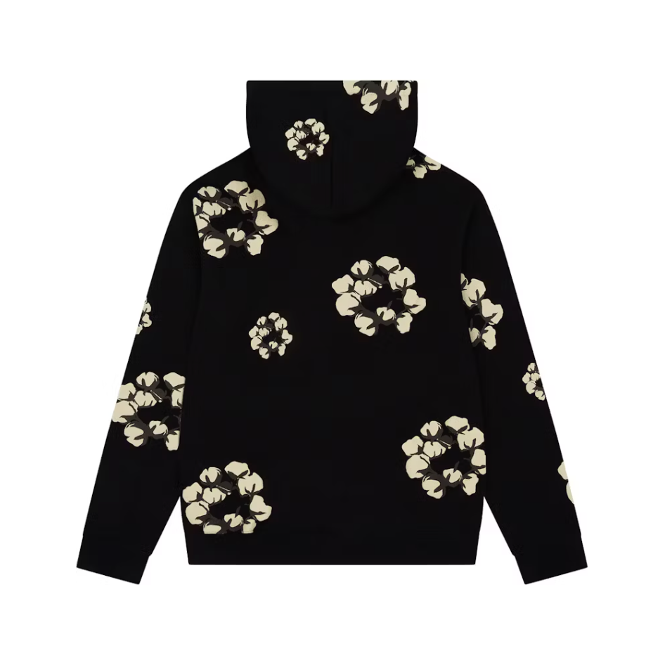 Denim Tears x CPFM Cactus Tears Wreath Hoodie Black