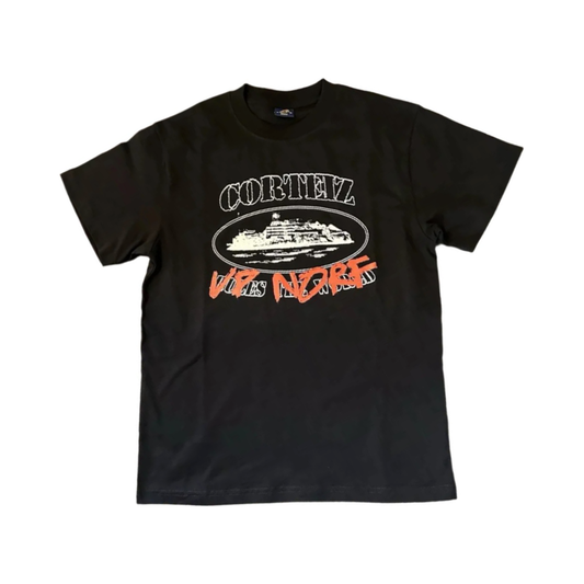 Corteiz "Up Norf" Manny Maze Exclusive Tee Black