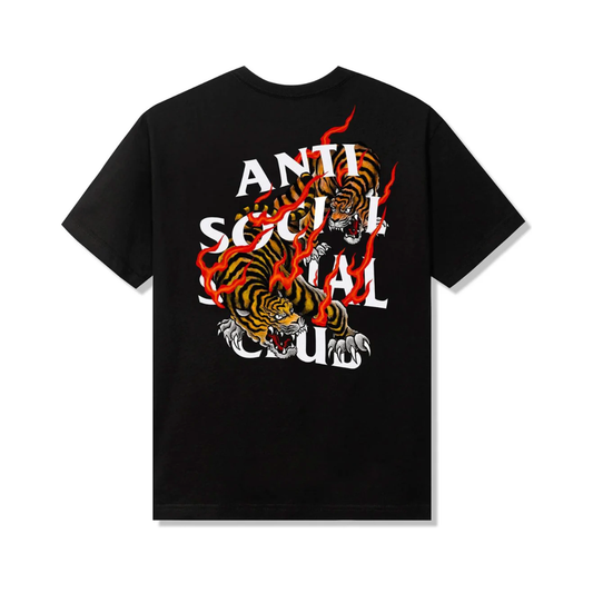 Anti Social Social Club Tiger Blood T-Shirt Black