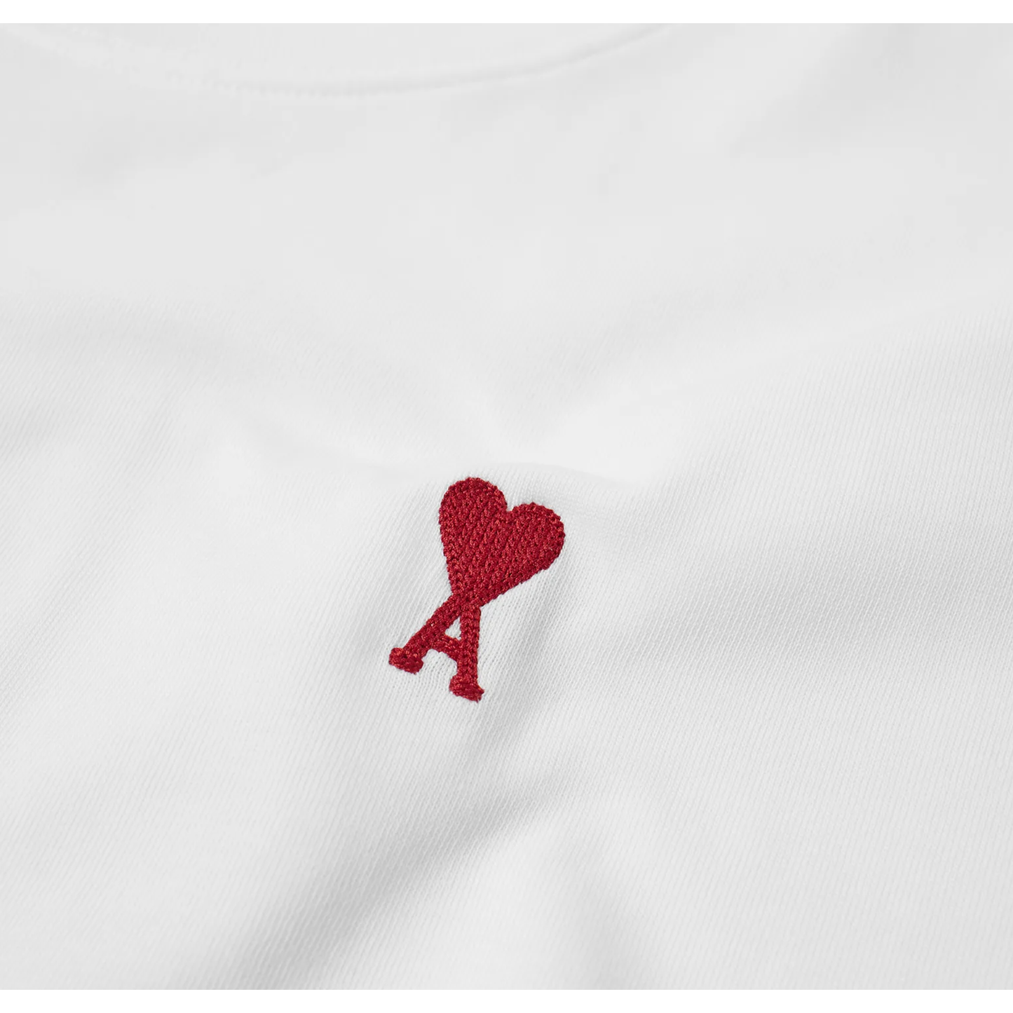 Ami Paris Ami De Coeur T-Shirt White