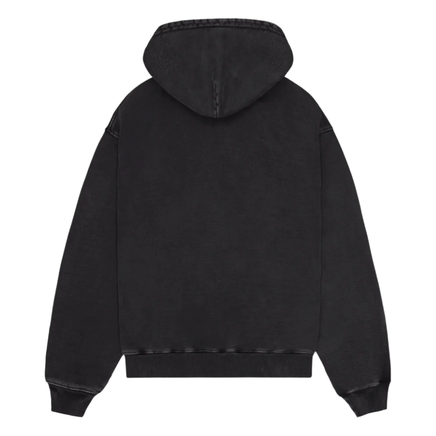 Broken Planet Basics Washed Midnight Black Hoodie