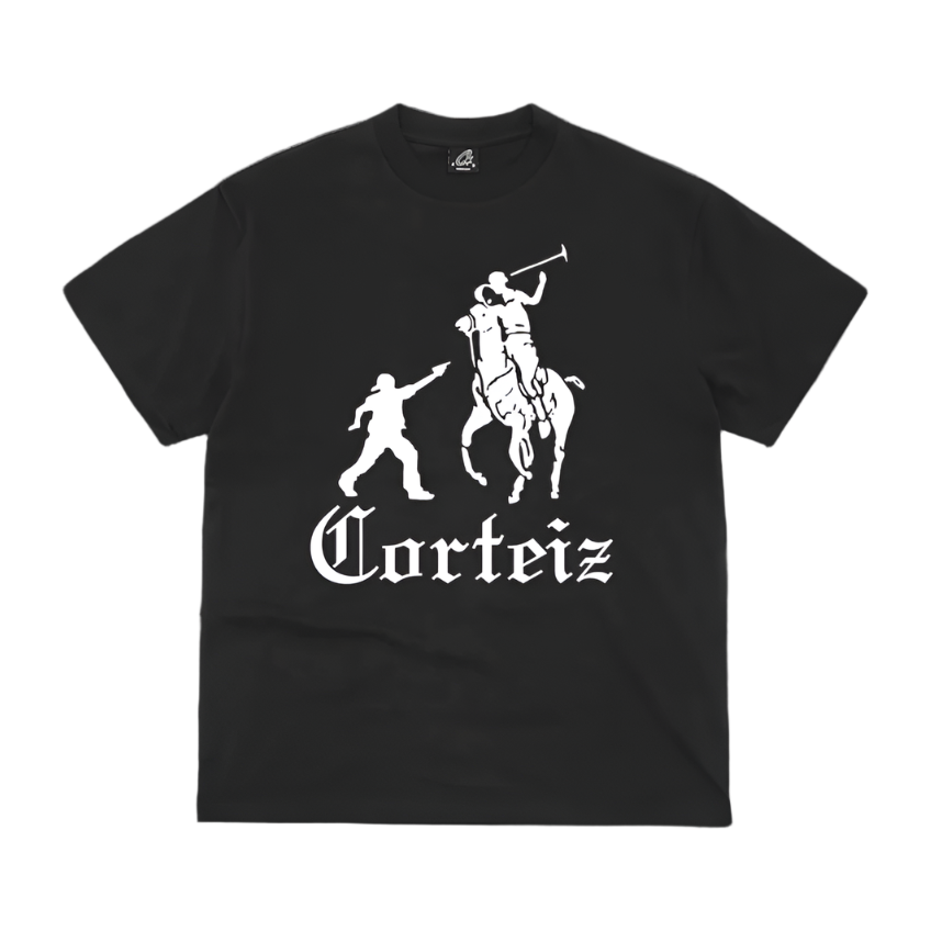 Corteiz Jack Boys Tee Black