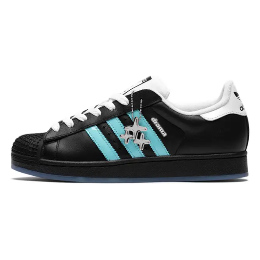 Drama Call x adidas Superstar II Black Metrolink Blue