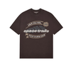 Broken Planet Market Space Trails T-Shirt Mocha Brown