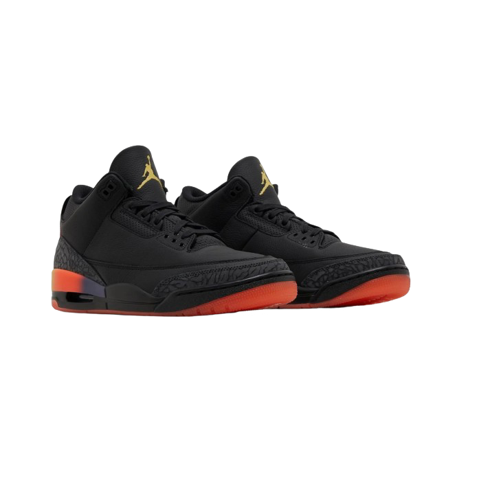 Jordan 3 Retro J Balvin Rio by Jordan's in Shoes. Available at KershKicks for £350.00. A must-have for fans of Jordan's looking to elevate their style with this Shoes.